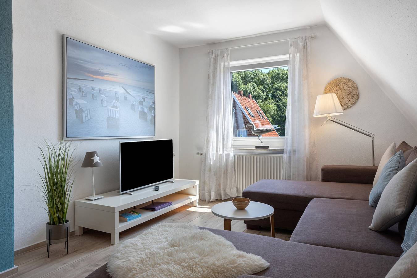 Ganze Wohnung, Ferienwohnung 'Steilküste' mit privater Terrasse, privatem Garten und Wi-Fi in Travemünde, Lübecker Bucht