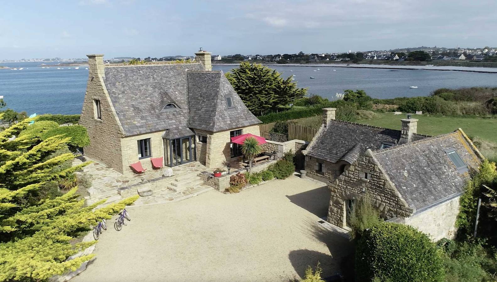 La Maison sur la Mer in Le Dossen, Santec