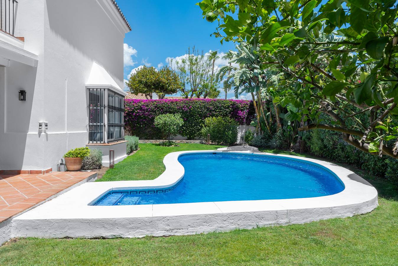 Villa für 6 Personen mit Garten in San Pedro de Alcántara, Marbella