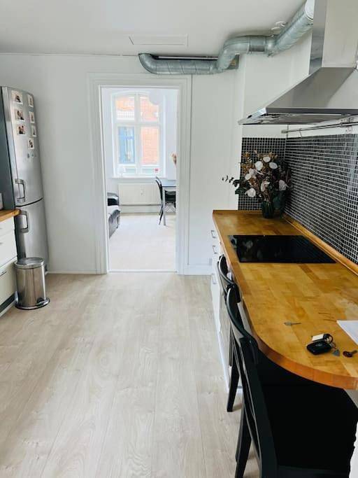 Cały apartament, Lovely 1-bedroom condo in Aarhus C in Aarhus, Aarhus region