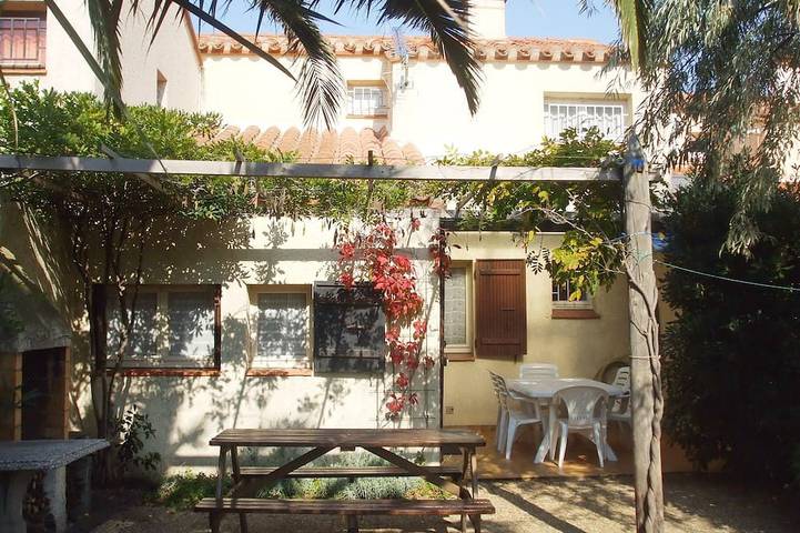 Ferienhaus für 6 Personen, mit Garten und Terrasse, mit Haustier in Le Barcarès