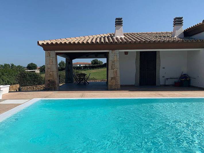 Bungalow für 5 Personen, mit Pool auf Sardinien