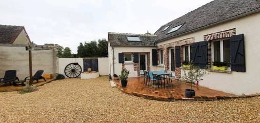 Gîte pour 4 personnes, avec terrasse, animaux acceptés dans Île de France