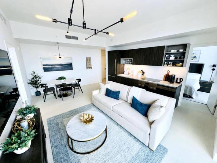 Loft per 6 persone, con balcone e panorama nonché piscina in Miami