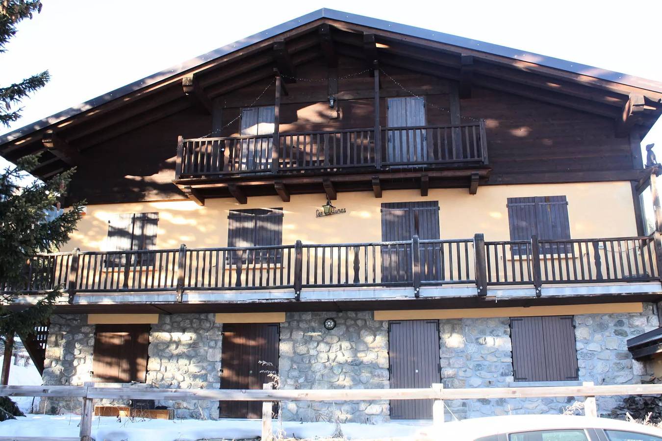 Ganze Wohnung, Große 70er-Wohnung! Im Chalet ohne Parkplatz in Montgenèvre, Briançon und Umgebung