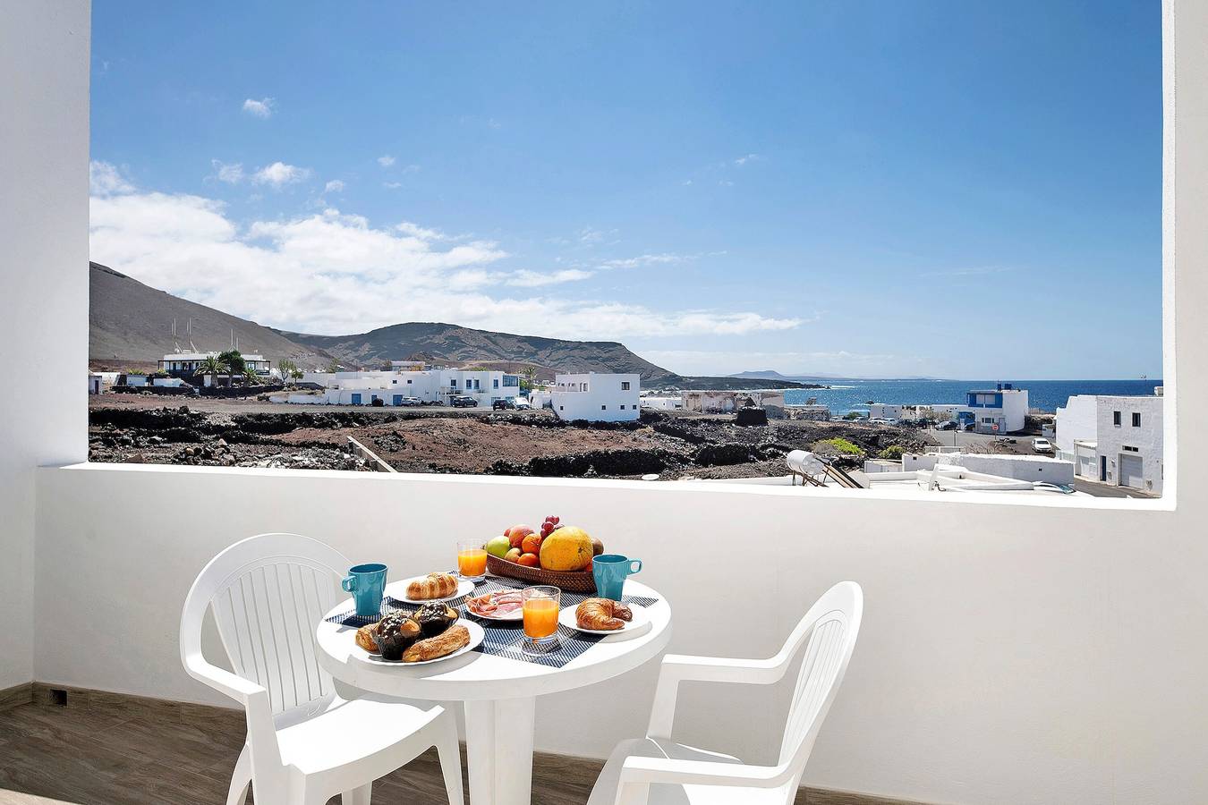 Ferienhaus 'Viviendas El Pescador - Vela' mit Gemeinschaftsterrasse und Wlan in El Golfo, Yaiza