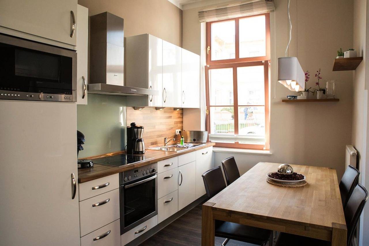 Entire apartment, Autorenhaus Apartment 1 "Franz Kafka" in Drei Kaiserbäder, Heringsdorf