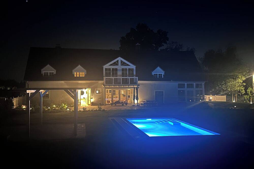 Großes Landhaus mit Pool, Kamin & Garten – perfekt für Familien & Gruppen. in Frohburg, Leipzig und Umgebung