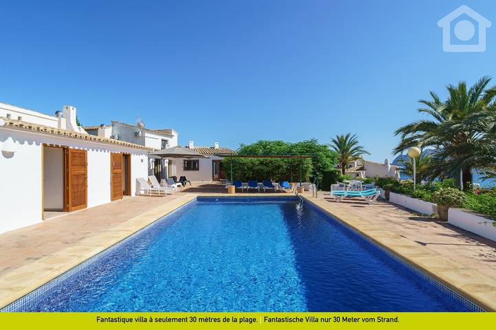 Chalet para 12 personas con terraza in Cala Baladrar (Benissa), Benisa