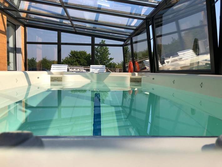 Ferienwohnung für 2 Personen, mit Garten und Pool sowie Ausblick, mit Haustier - 1