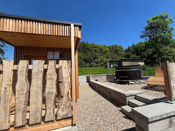 Ganze Wohnung, Ferienhaus Bergheiner - Ferienwohnung mit Sauna, Garten & Zirbenholz in Bärnau, Naturpark Nördlicher Oberpfälzer Wald