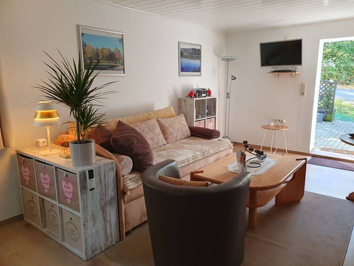 Ferienwohnung für 2 Personen, mit Terrasse und Garten