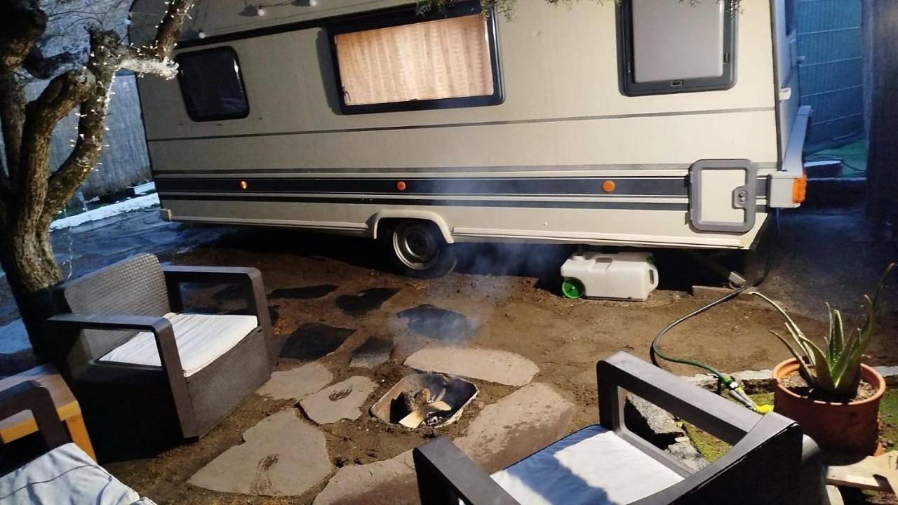 Caravan in Cercedilla, Puerto de Navacerrada