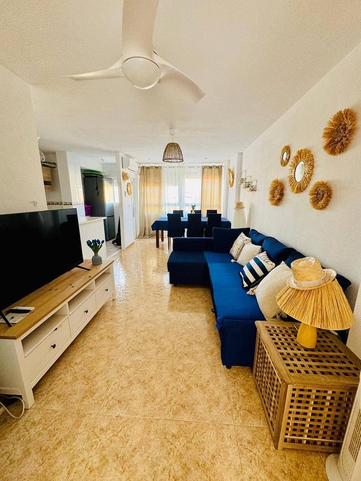 Ganze Wohnung, Ferienwohnung 'La Manguita' mit Gemeinschaftspool, WLAN und Klimaanlage in Playa Honda (Costa Cálida), Cartagena
