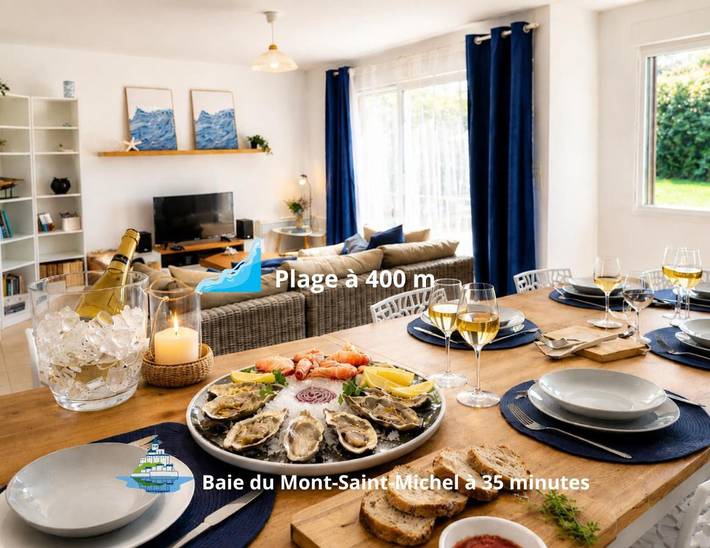 Location de vacances pour 6 personnes, avec jardin dans Port Mer