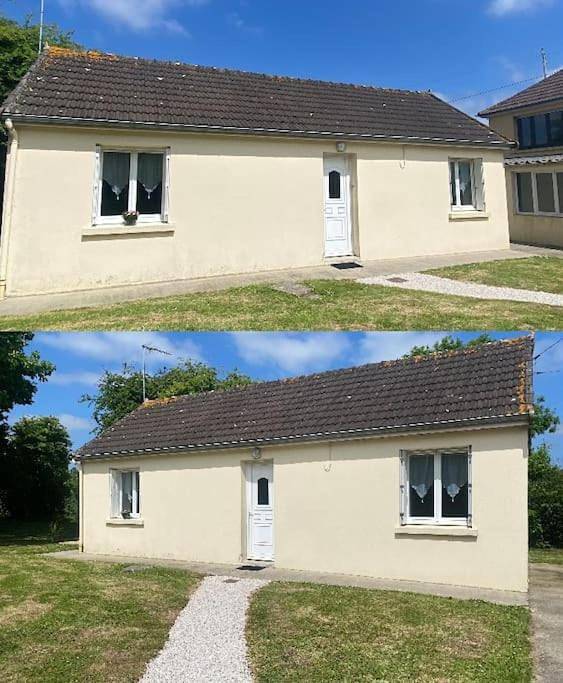 Gîte pour 4 personnes, avec terrasse à Saint-Floxel
