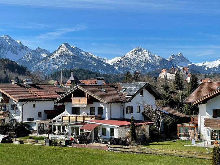 Ferienwohnung für 3 Personen, mit Balkon bei Neuschwanstein - 4