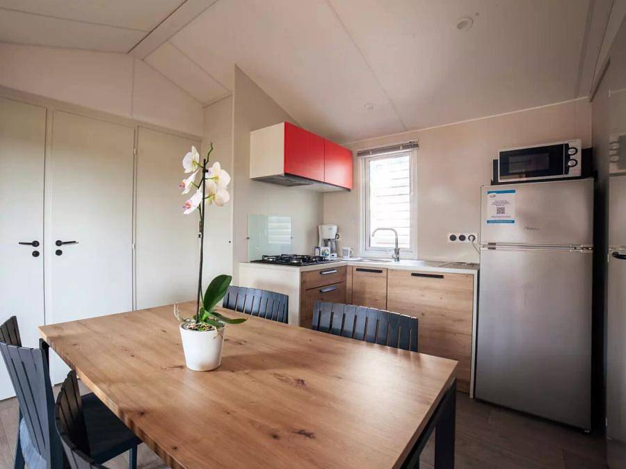 Camping Antioche - Stacaravan 6 personen - Eco 3 Kamers 4/6 Personen + Tv (4 volwassenen en 2 kinderen tot 18 jaar), in Le Bois-Plage-en-Ré, Ile de Re