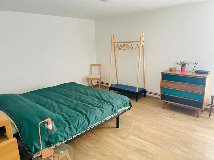 Gîte pour 4 personnes, avec terrasse et vue, animaux acceptés à Lutzelbourg