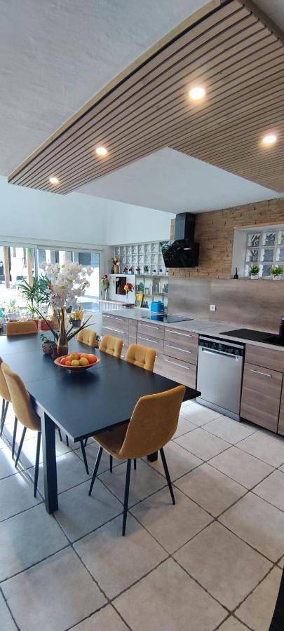 Location de vacances pour 15 personnes, avec terrasse ainsi que piscine et sauna, animaux acceptés à Retournac - 3