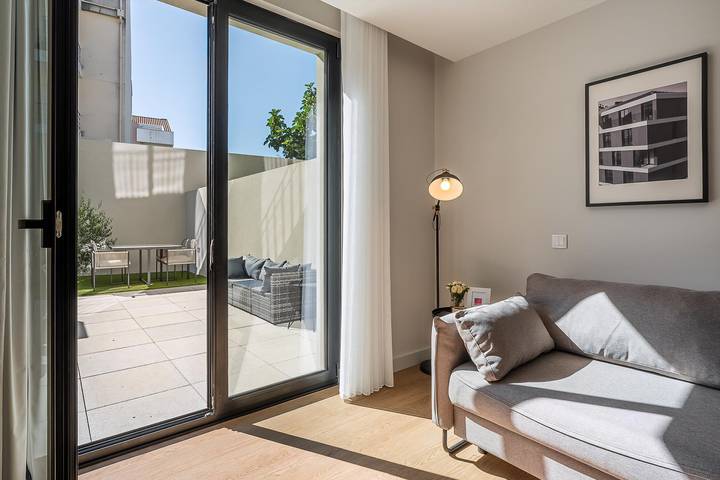 Ganze Wohnung, Ferienwohnung für 4 Personen mit Terrasse in Aveiro, Aveiro Distrikt
