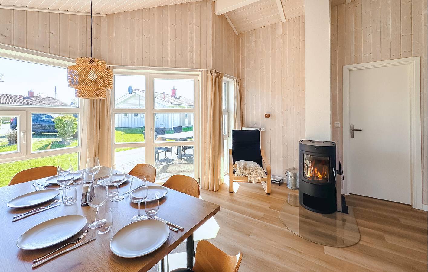 Appartement am Strand mit Parkplatz, Terrasse & WiFi in Schönhagen, Brodersby