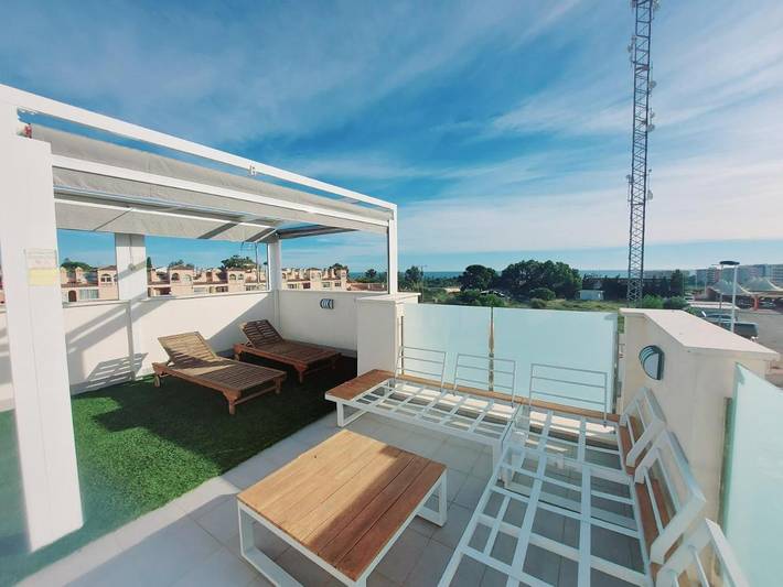 Casa rural para 6 personas, con vistas además de piscina y jardín en Torrevieja - 4