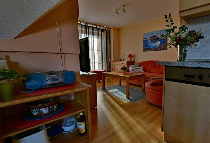 Ferienwohnung für 4 Personen, mit Balkon in Lemkenhafen - 3