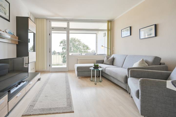 Ferienwohnung für 2 Personen, mit Balkon und Ausblick in Süssauer Strand - 2