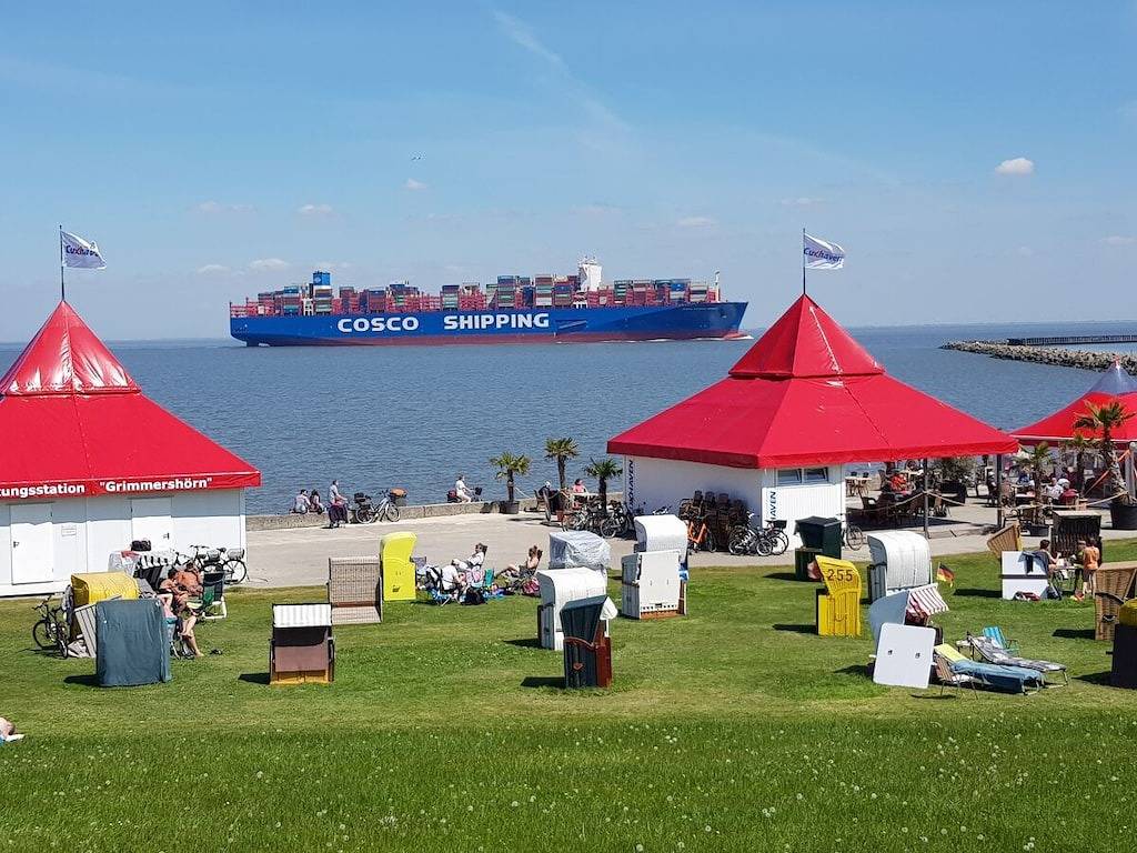 Cuxträume in Haus Nautic, Meerblick in Döse, Cuxhaven