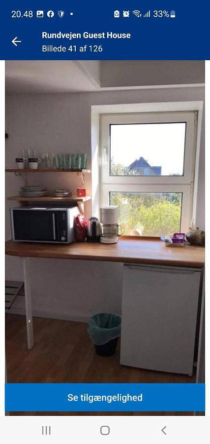 Rundvejen Guest House in Aalborg, Limfjord in Nordjütland