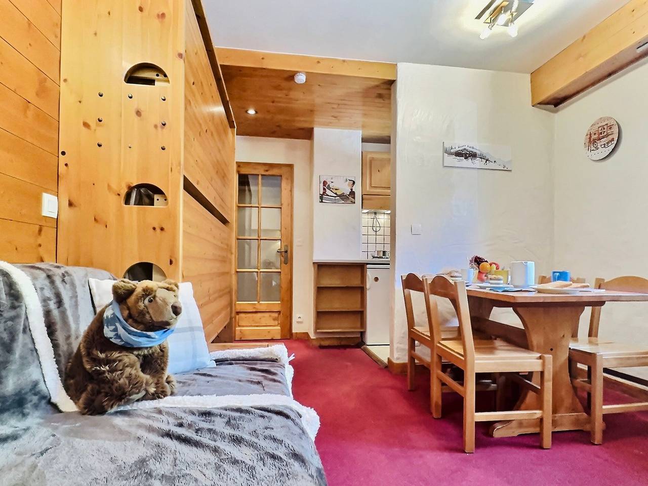 Ganzes Studio, Gemütliches Studio nahe Zentrum und Pisten, Val d'Isère in Val-d'Isère, Nationalpark Vanoise