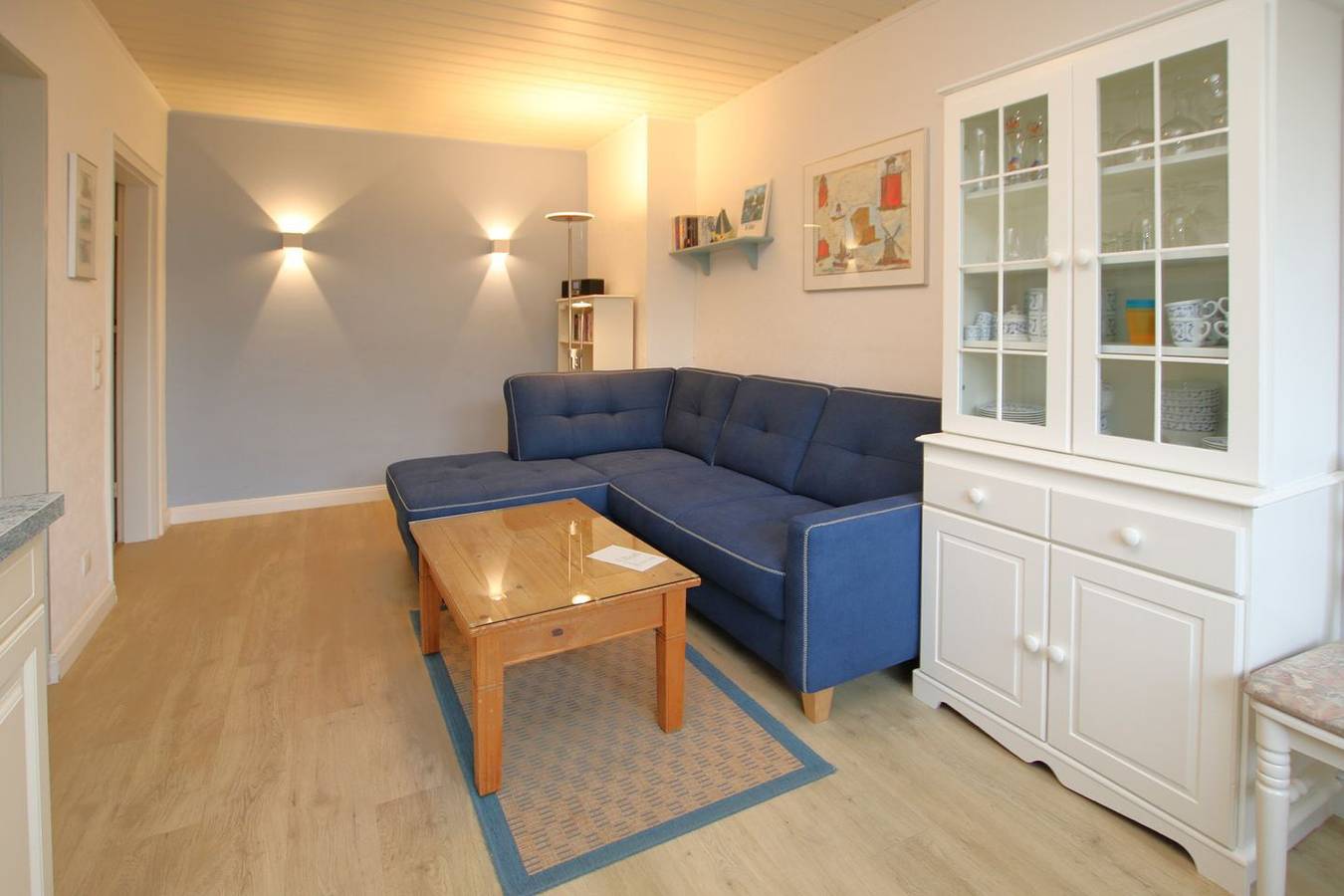 Ganze Wohnung, Ferienwohnung in Wyk mit 3 Zimmern auf ca. 55 m² im Erdgeschoß in Wyk auf Föhr (Stadt), Wyk auf Föhr