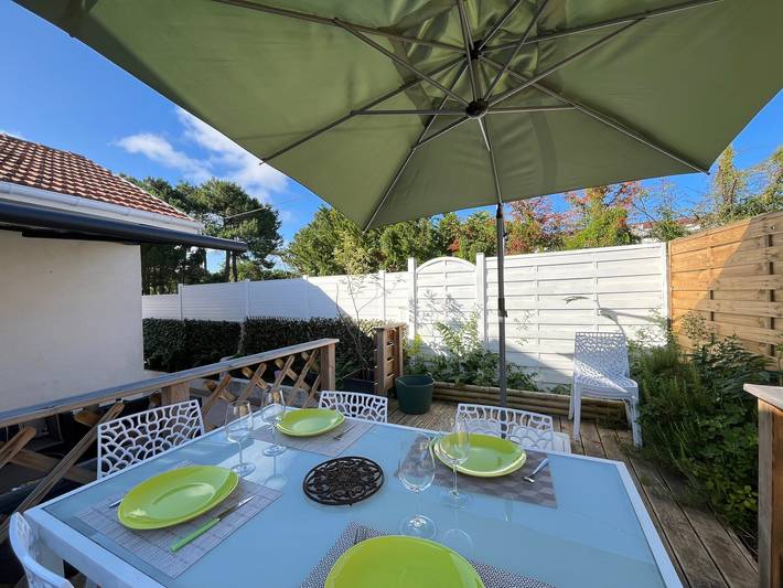 Maison de vacances pour 8 personnes, avec terrasse à Arcachon