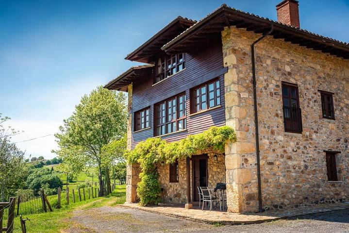 Casa rural para 9 personas, con vistas y jardín, Se admiten mascotas en Sierra del Sueve - 3