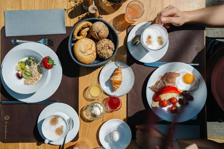 Apartmenthotel für 4 Personen, mit Balkon und Sauna sowie Ausblick, mit Haustier in Oberstaufen - 3