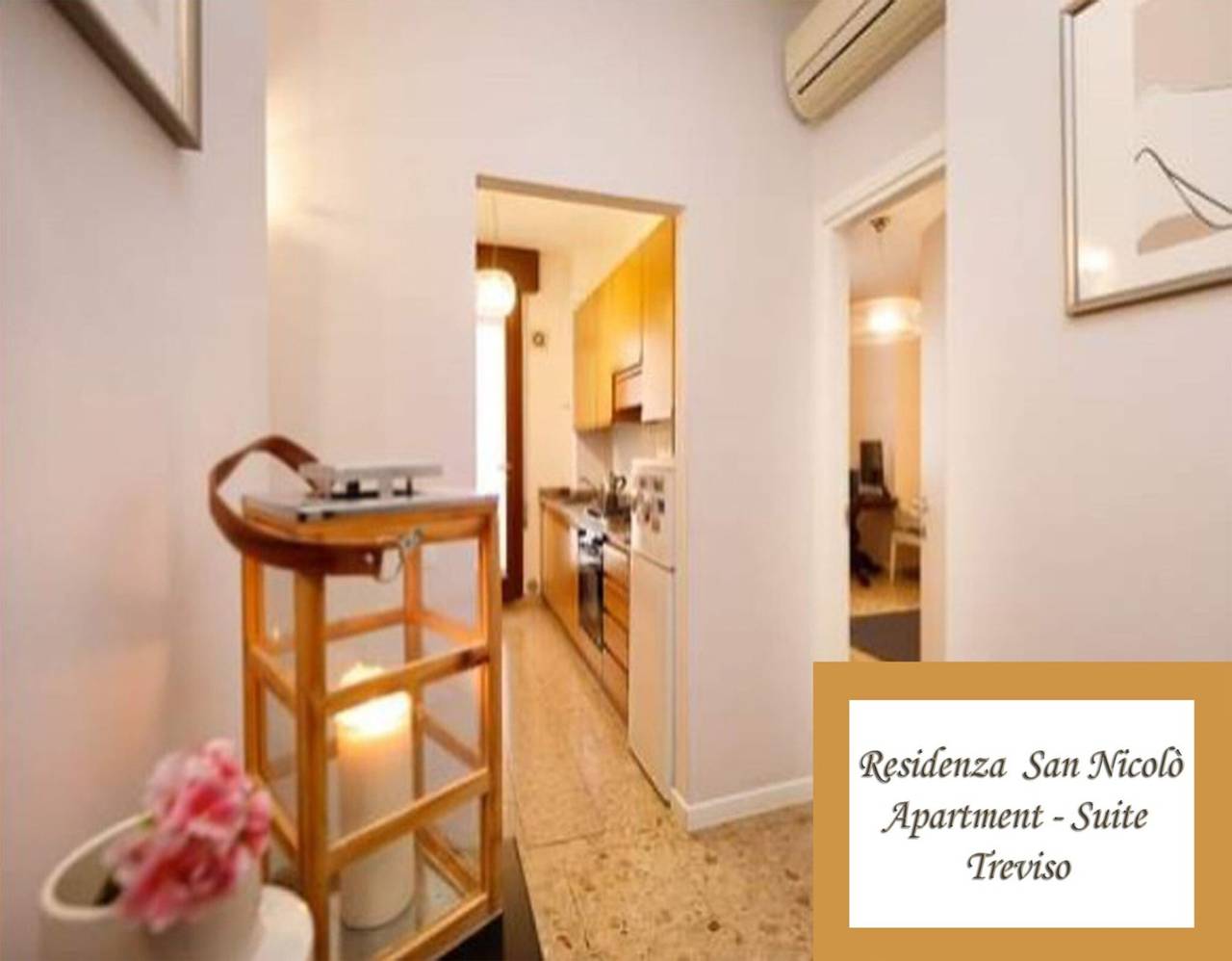 Appartamento intero, Appartamento 'Residenza San Nicolò Treviso' con terrazza privata, Wi-Fi e aria condizionata in Treviso, Provincia di Treviso