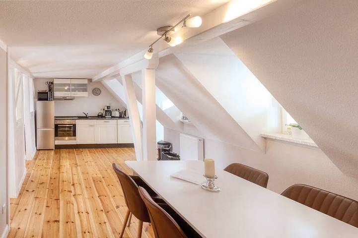 Ferienwohnung für 4 Personen, mit Terrasse in Adventsstadt Quedlinburg