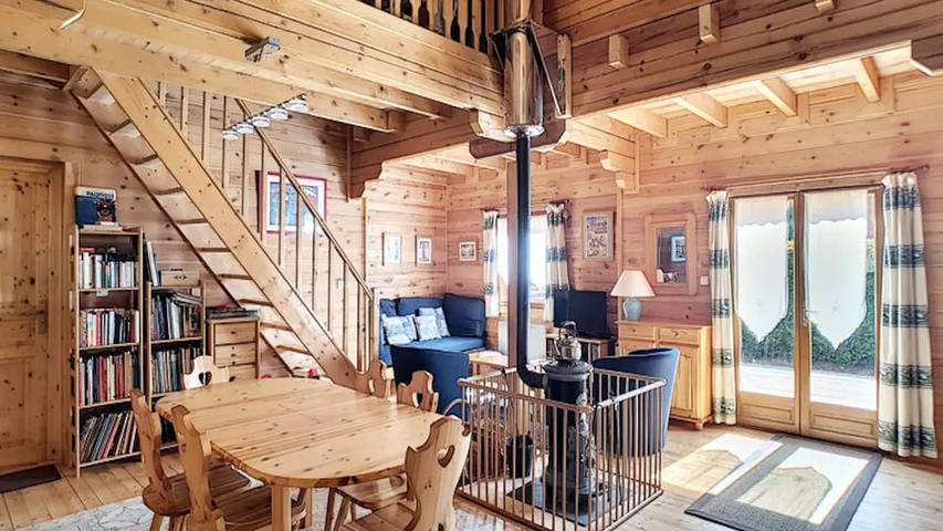 Chalet pour 9 personnes, avec Terrasse et Jardin à Saint-Jean-d'Aulps