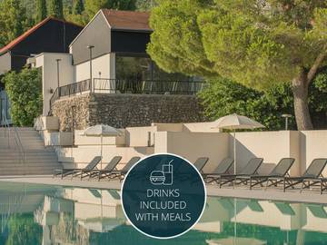Ferienpark für 2 Personen, mit Garten und Terrasse sowie Pool, mit Haustier in Kroatien