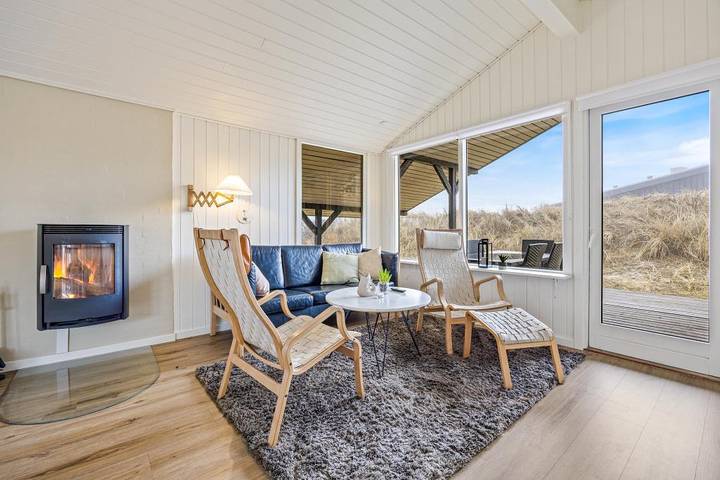 Ferienhaus für 6 Personen, mit Balkon/Terrasse und Sauna in Houvig - 2