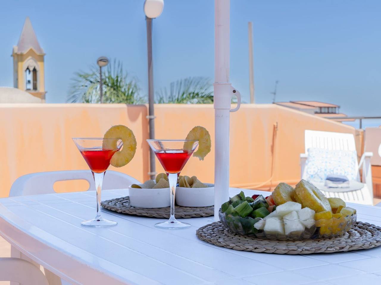 Appartement entier, Saras Terrasse in Fondachello, Province de Catania