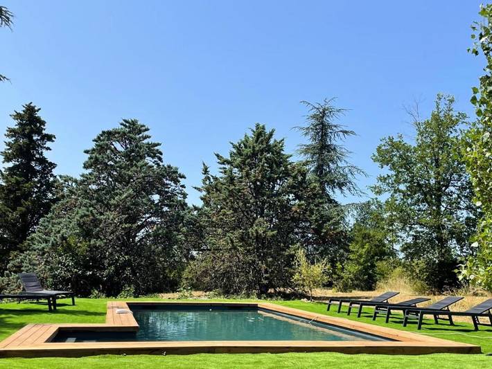 Gîte pour 12 personnes, avec piscine à Saint-Vincent-Rive-d'Olt - 3