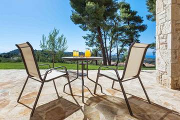 Villa für 3 Personen, mit Garten und Meerblick in Chalkidiki
