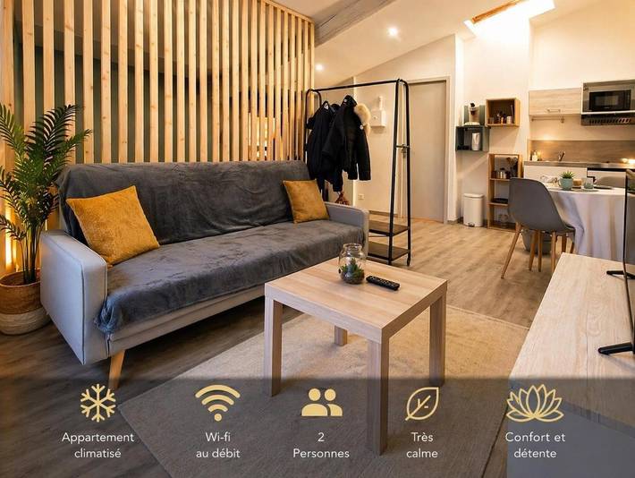 Apartamento de vacaciones para 2 personas, Se admiten mascotas - 1