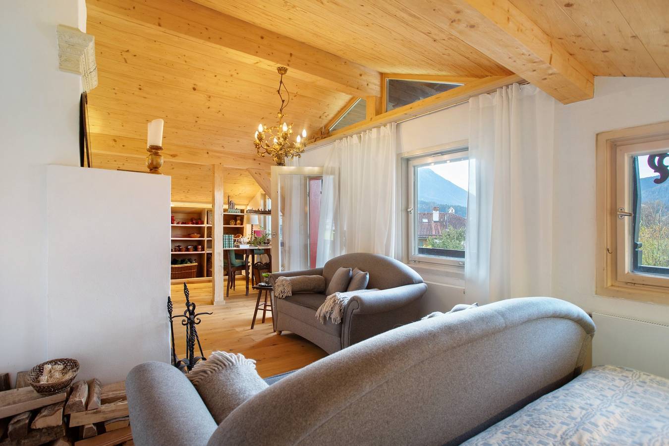 Ganze Wohnung, Ferienwohnung 'Haus Alpenveilchen - Appartement 4' mit Bergblick, Balkon und Wi-Fi in Schönau am Königssee, Berchtesgadener Alpen