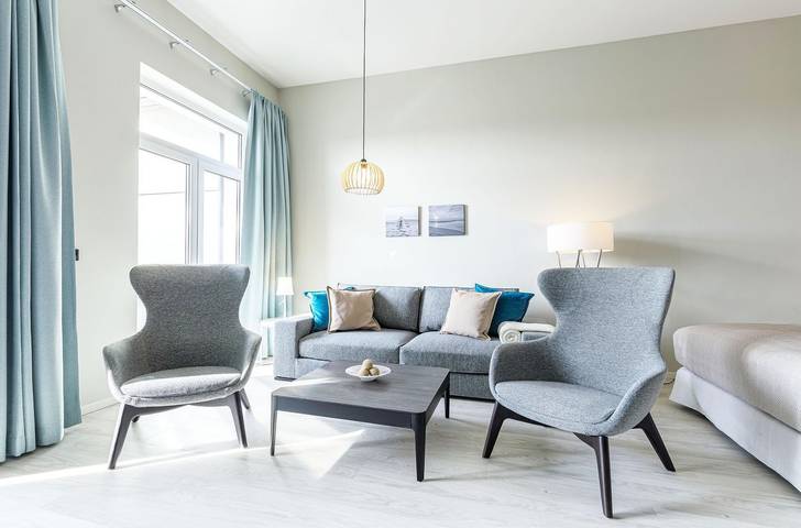 Ferienwohnung für 2 Personen, mit Balkon und Sauna, mit Haustier in Wustrow - 2