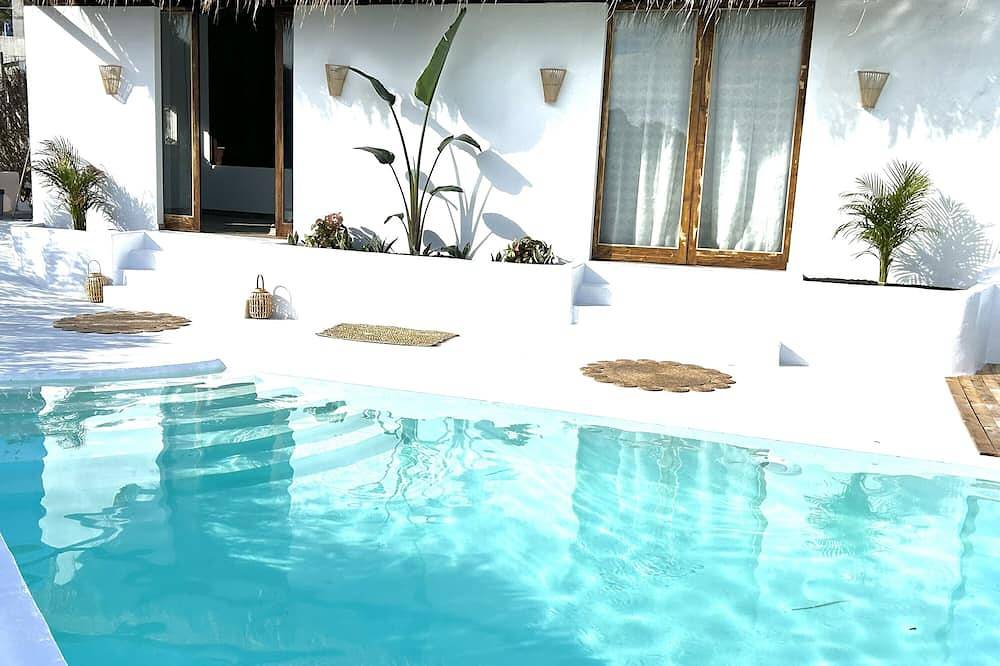 Villa de vacaciones 'Ocean Breeze' con vistas al mar, piscina privada y Wi-Fi in Firgas, Gran Canaria Norte