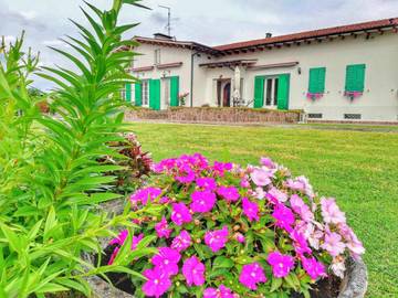 Gîte pour 2 personnes, avec jardin et vue à Montagnana