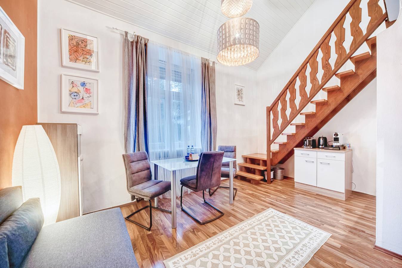 Ganze Wohnung, Ferienwohnung 'Galerie- Am Kurgarten' mit Bergblick und Wlan in Bad Reichenhall, Berchtesgadener Alpen